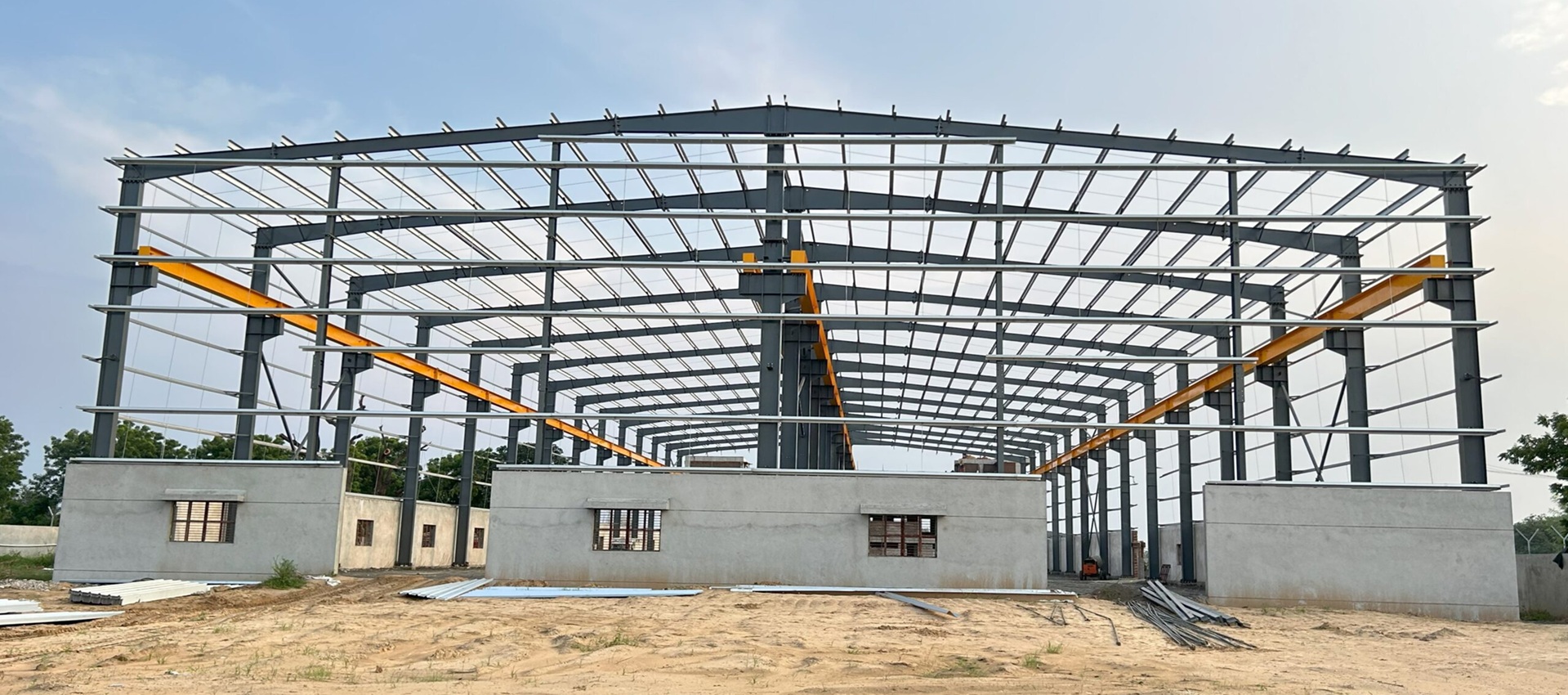 PEB Factory Shed Manufacturers in Nashik - New Mansi Infrastructure